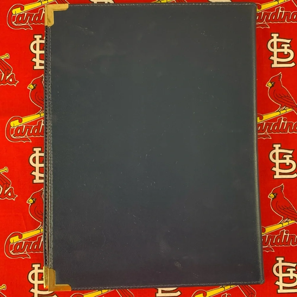 Rawlings Busch Stadium St. Louis Cardinals Notebook portfolio.